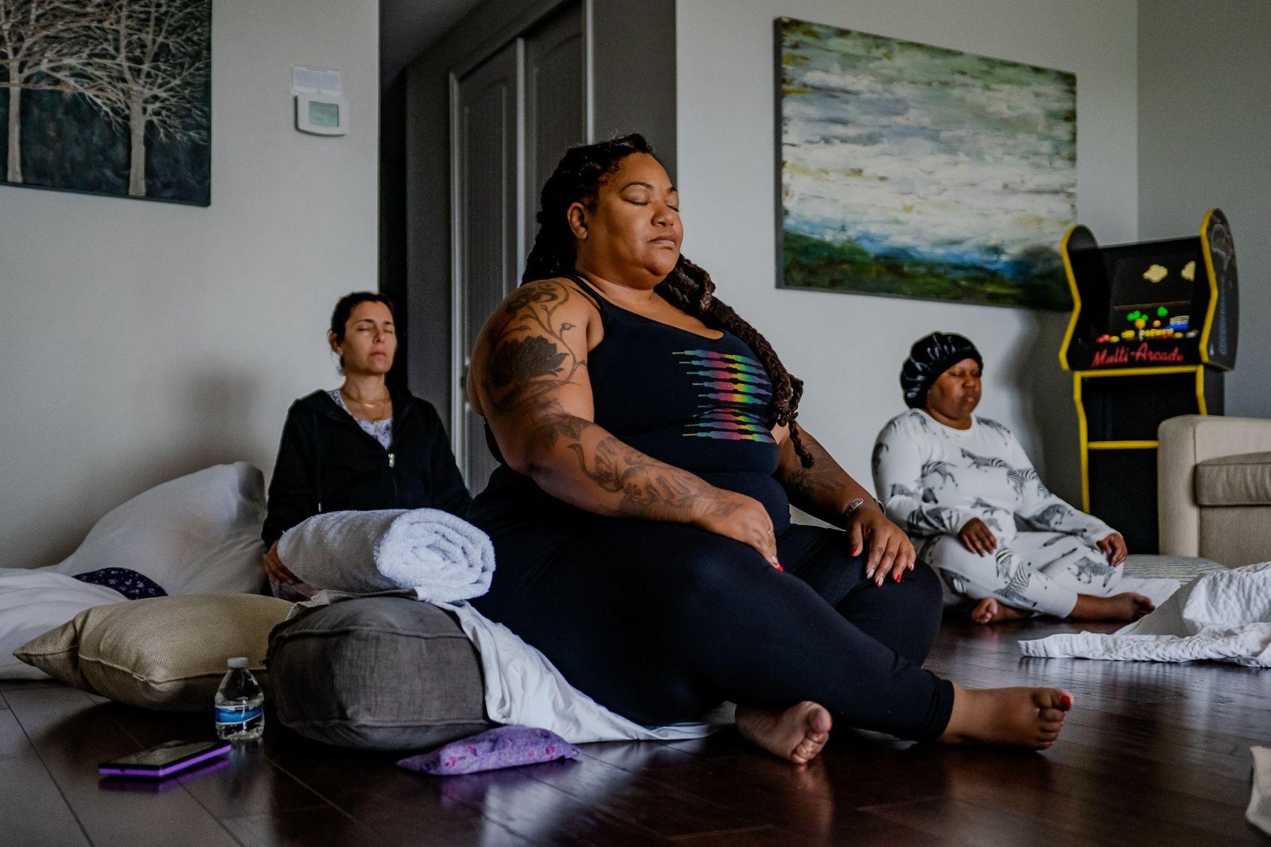 A moment from a Serene Shifts retreat